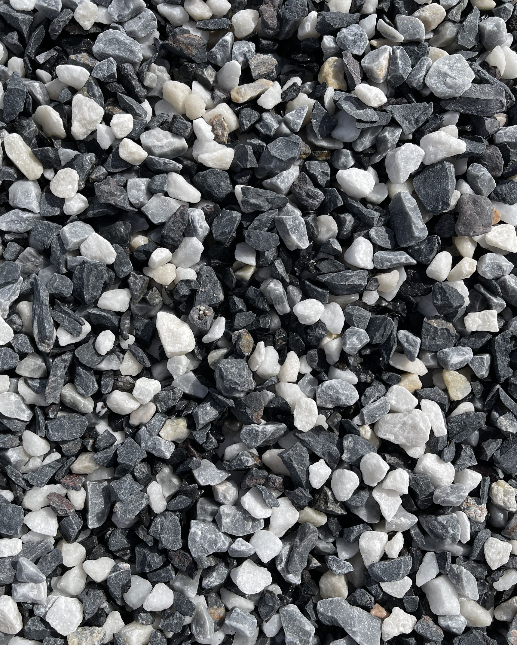 Dekoratiivkillustik Mitmevärviline varjundiga 8-16mm 1000kg bigbag