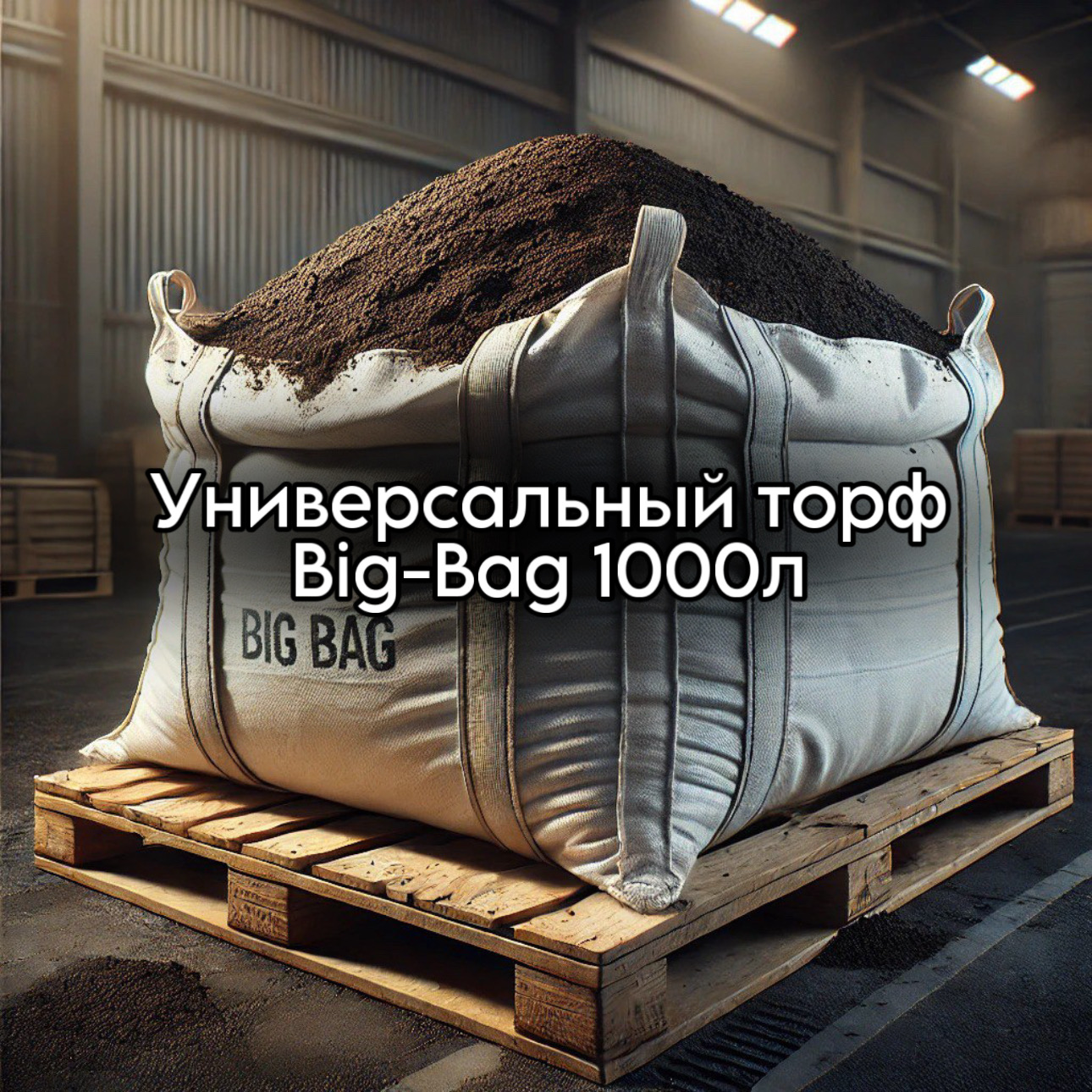 Универсальный торф Big-Bag 1000л