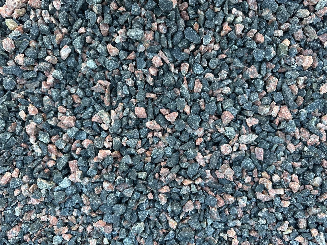 Inkoo mustjaspunakas tardkivikillustik 6-12mm